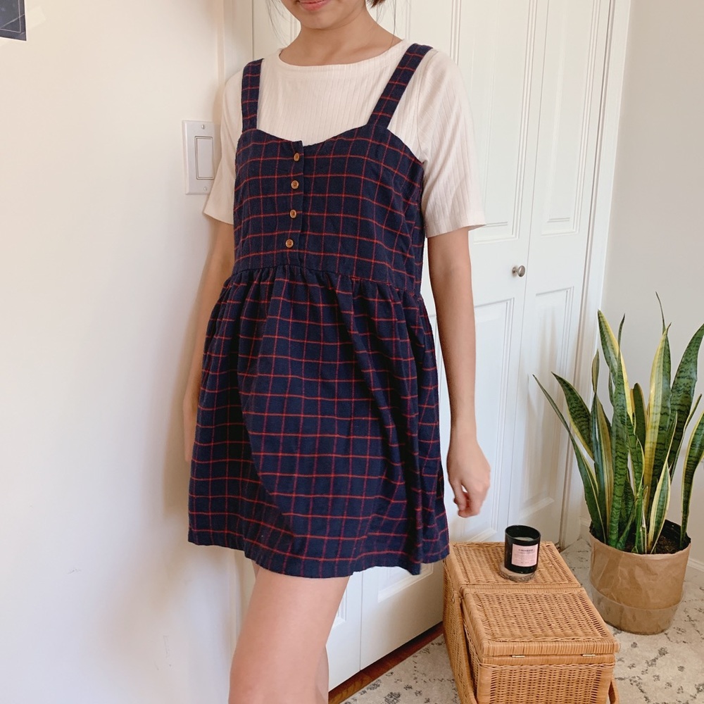 Babydoll slip-on dress